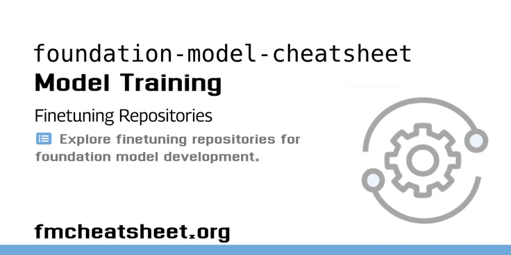Finetuning Repositories for Foundation Model Training